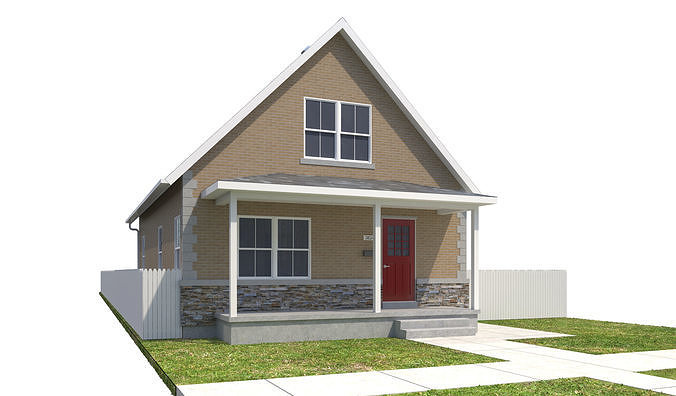 House-087 3D model 3