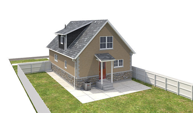 House-087 3D model 7