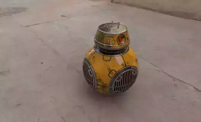 Star Wars Droid Low-poly 3D model