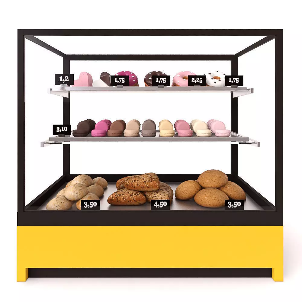 Shopwindow small 3D model_0