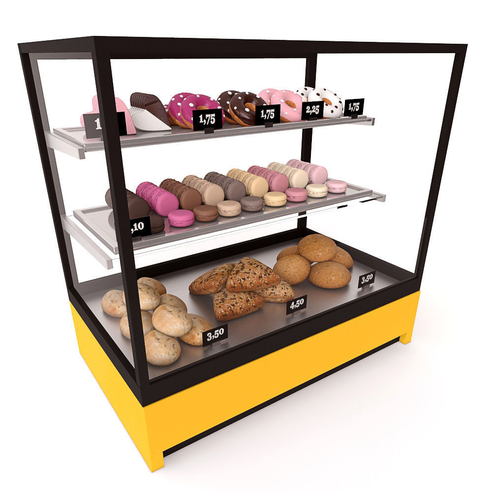 Shopwindow small 3D model_1