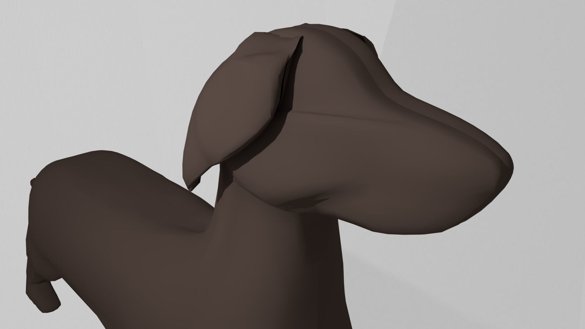 Dachshund dog Free 3D model_3