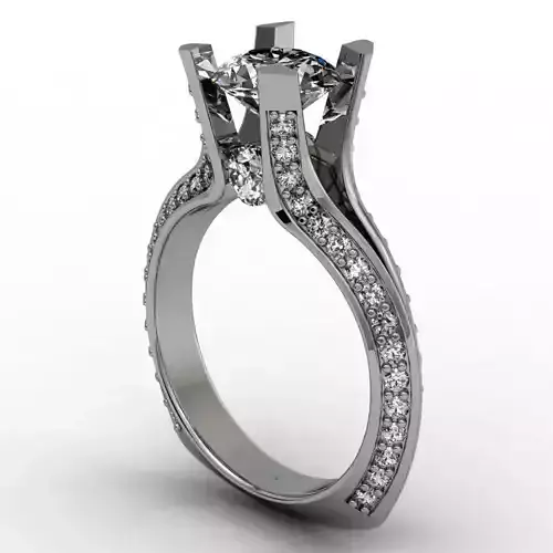 Fantasy engagement ring