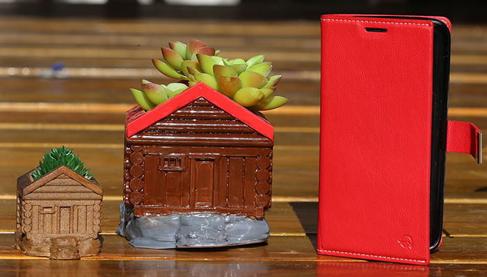 North European house flowerpot 3D print model_7