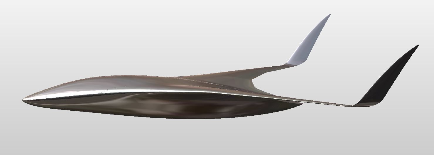 BWB Gleich Drone  3D model_47