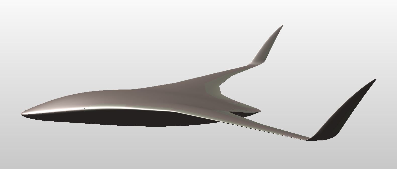 BWB Gleich Drone  3D model_35