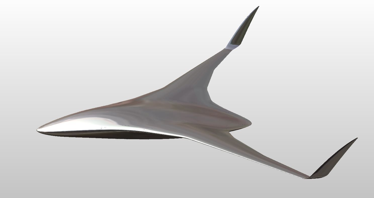 BWB Gleich Drone  3D model_51