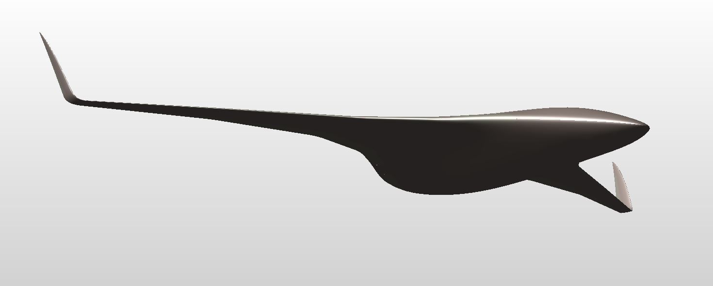 BWB Gleich Drone  3D model_38