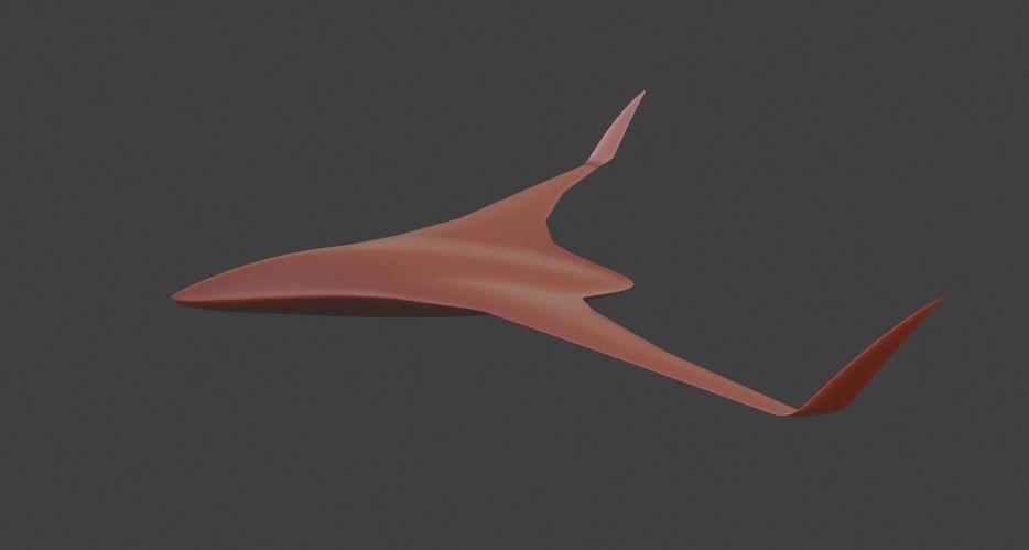 BWB Gleich Drone  3D model_21