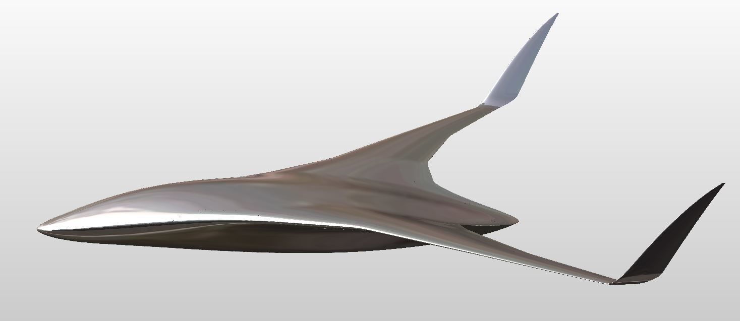 BWB Gleich Drone  3D model_49