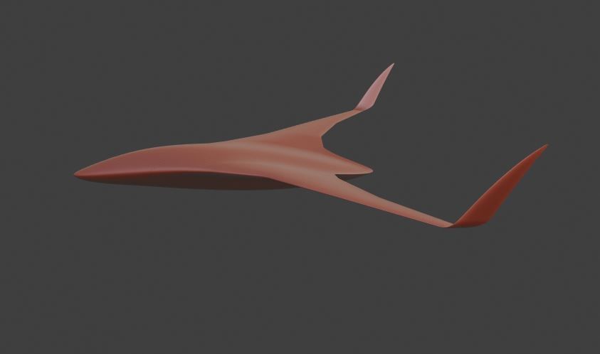 BWB Gleich Drone  3D model_19