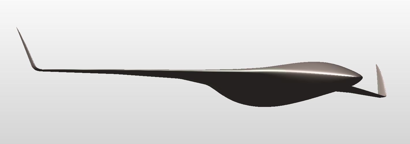 BWB Gleich Drone  3D model_37