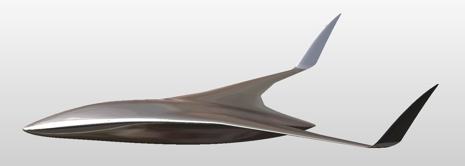 BWB Gleich Drone  3D model_48