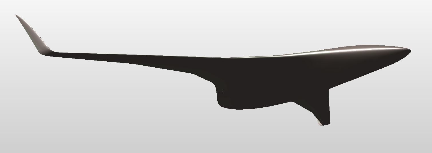 BWB Gleich Drone  3D model_41