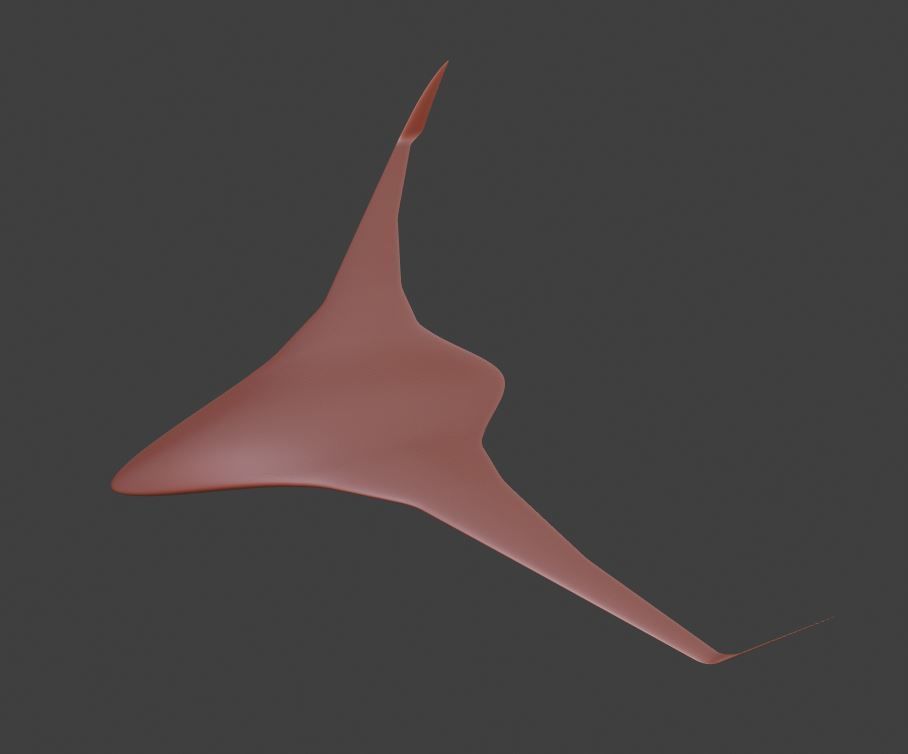 BWB Gleich Drone  3D model_27