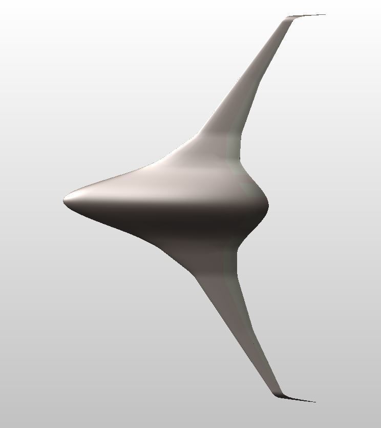 BWB Gleich Drone  3D model_11