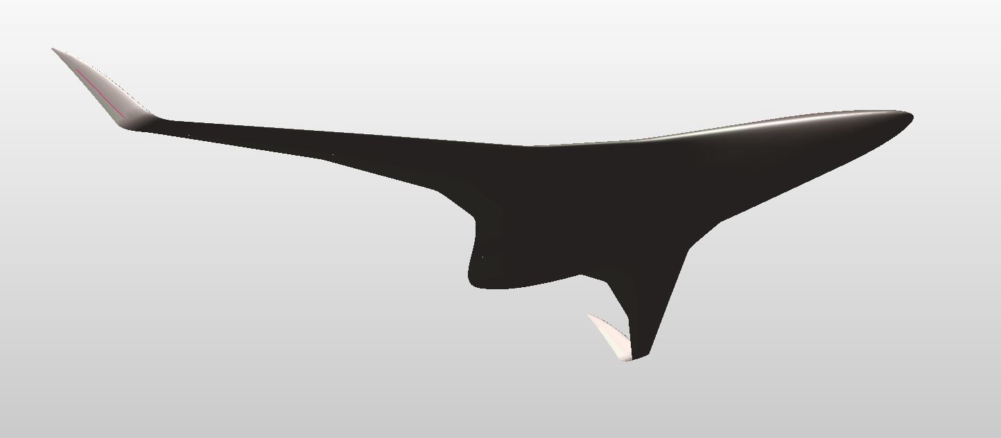 BWB Gleich Drone  3D model_42