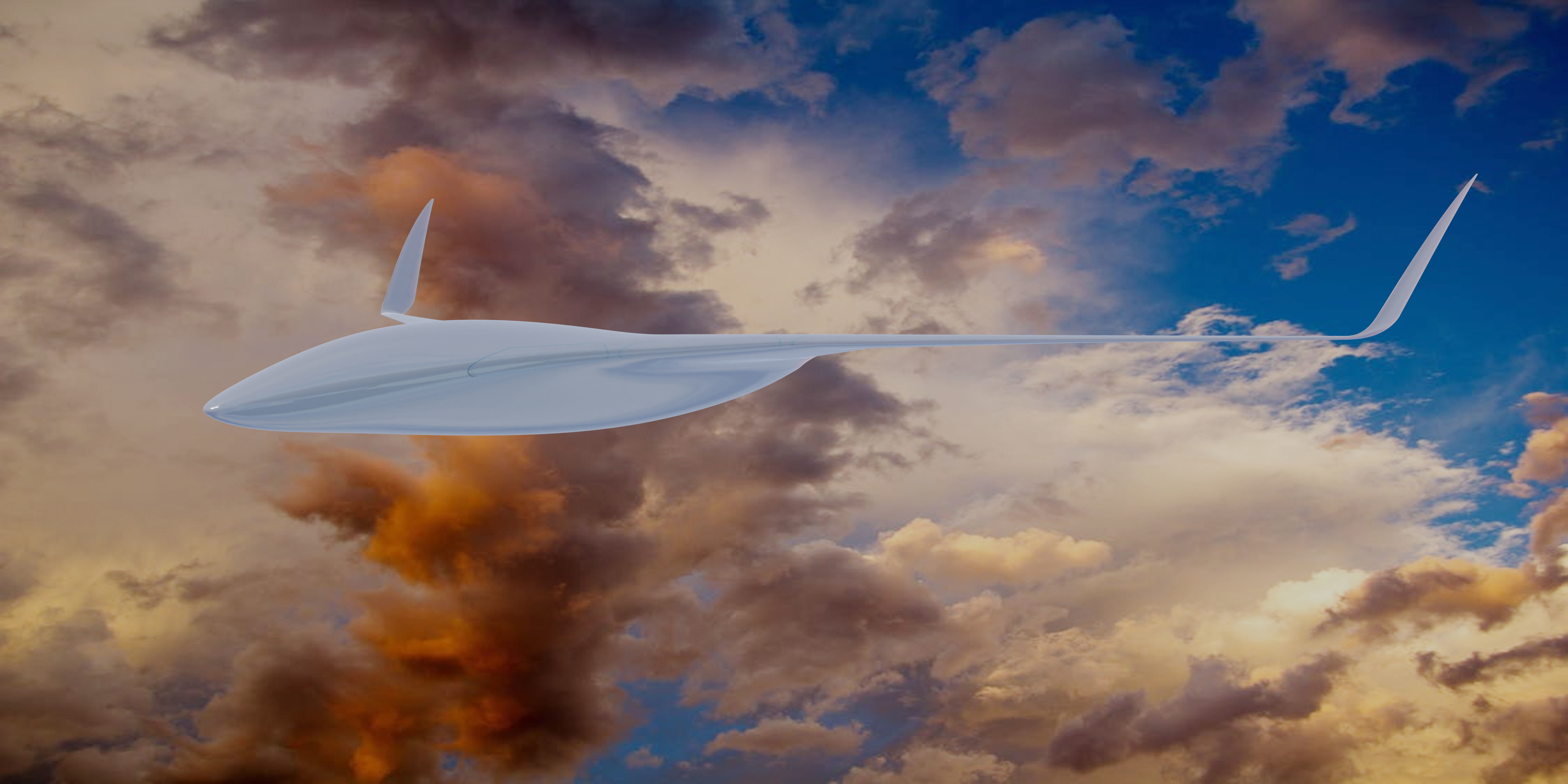 BWB Gleich Drone  3D model_2