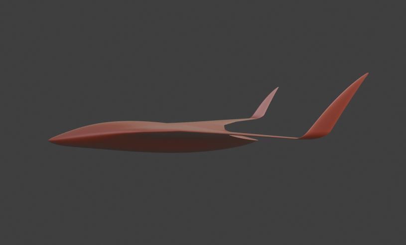 BWB Gleich Drone  3D model_17