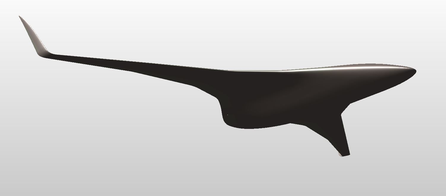 BWB Gleich Drone  3D model_40