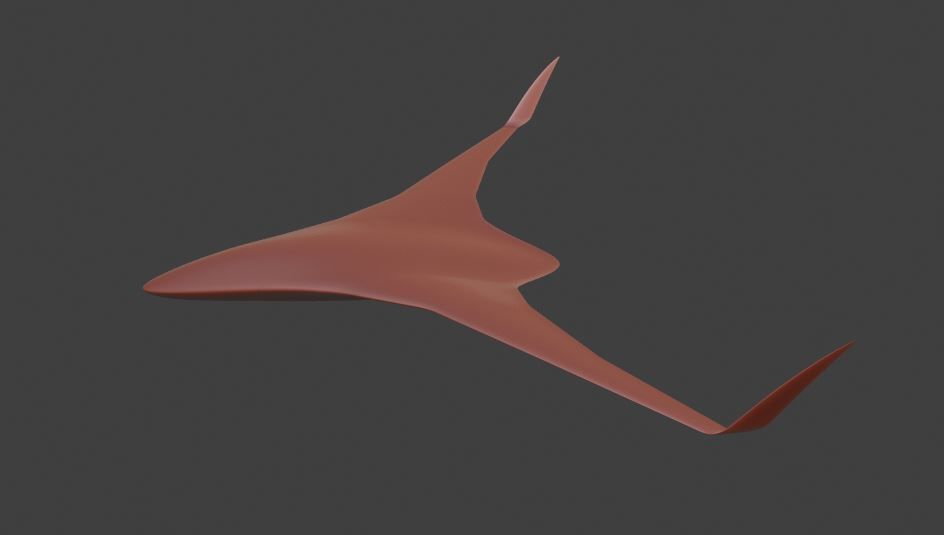 BWB Gleich Drone  3D model_23