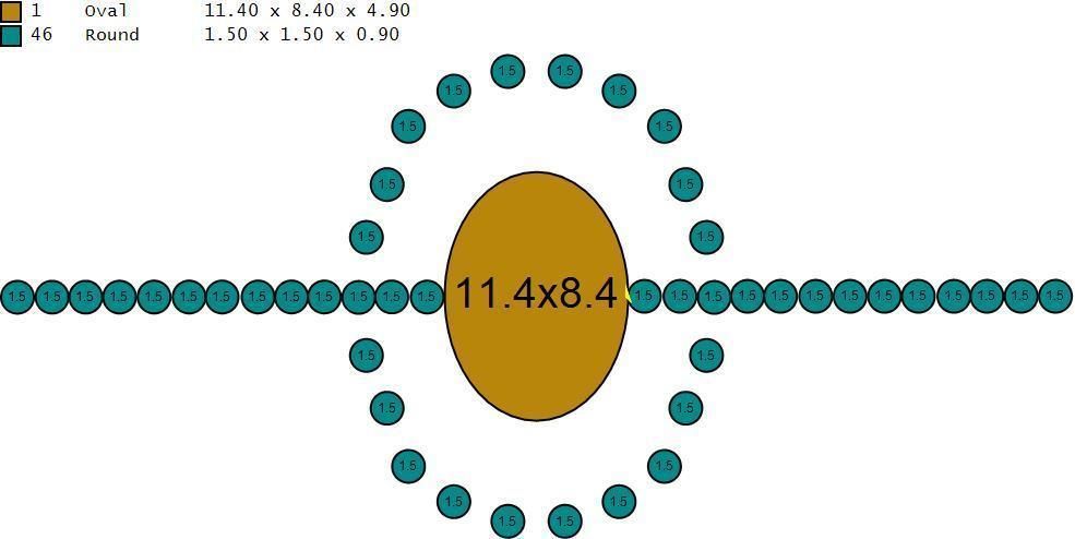 OVAL RING 3D print model_3