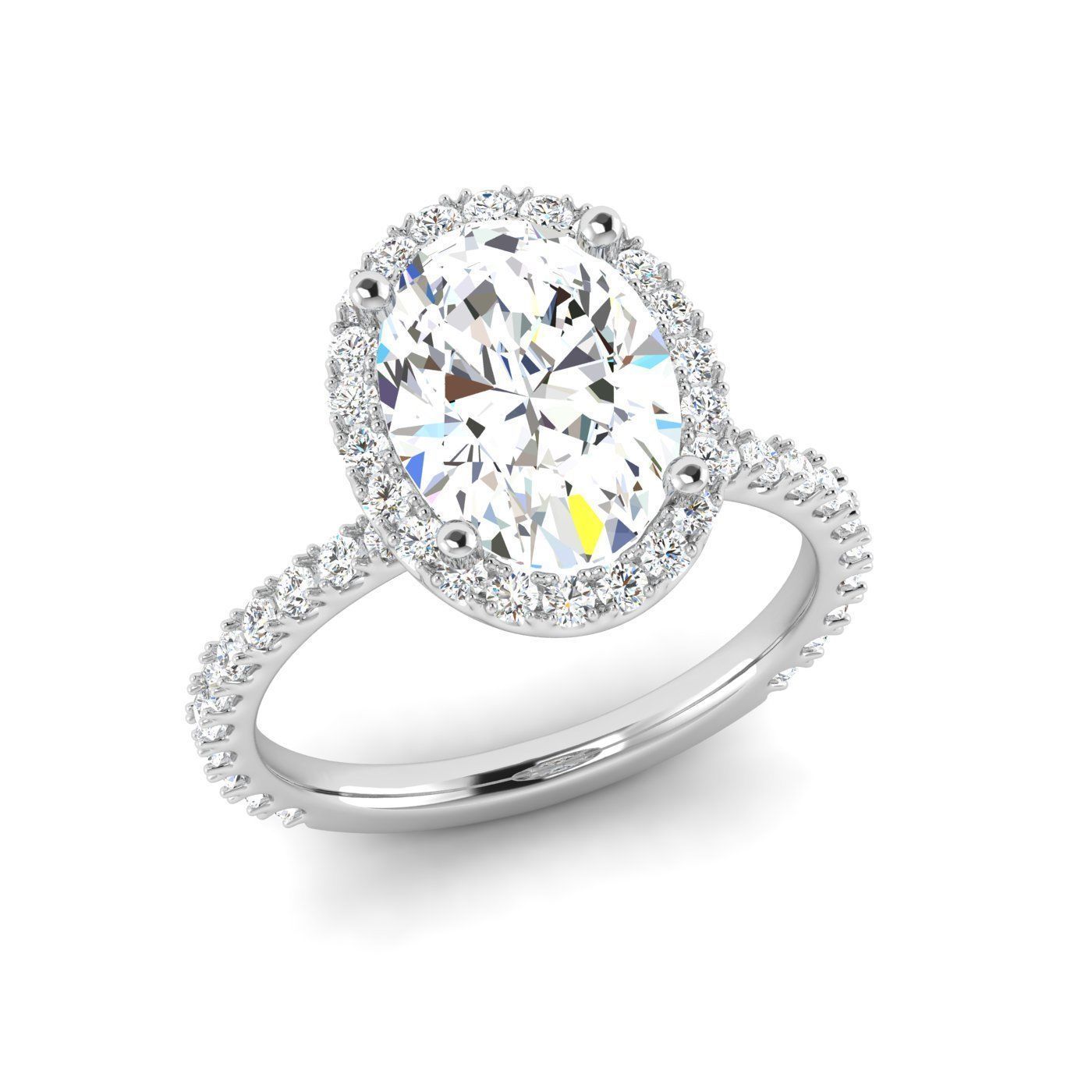 OVAL RING 3D print model_1