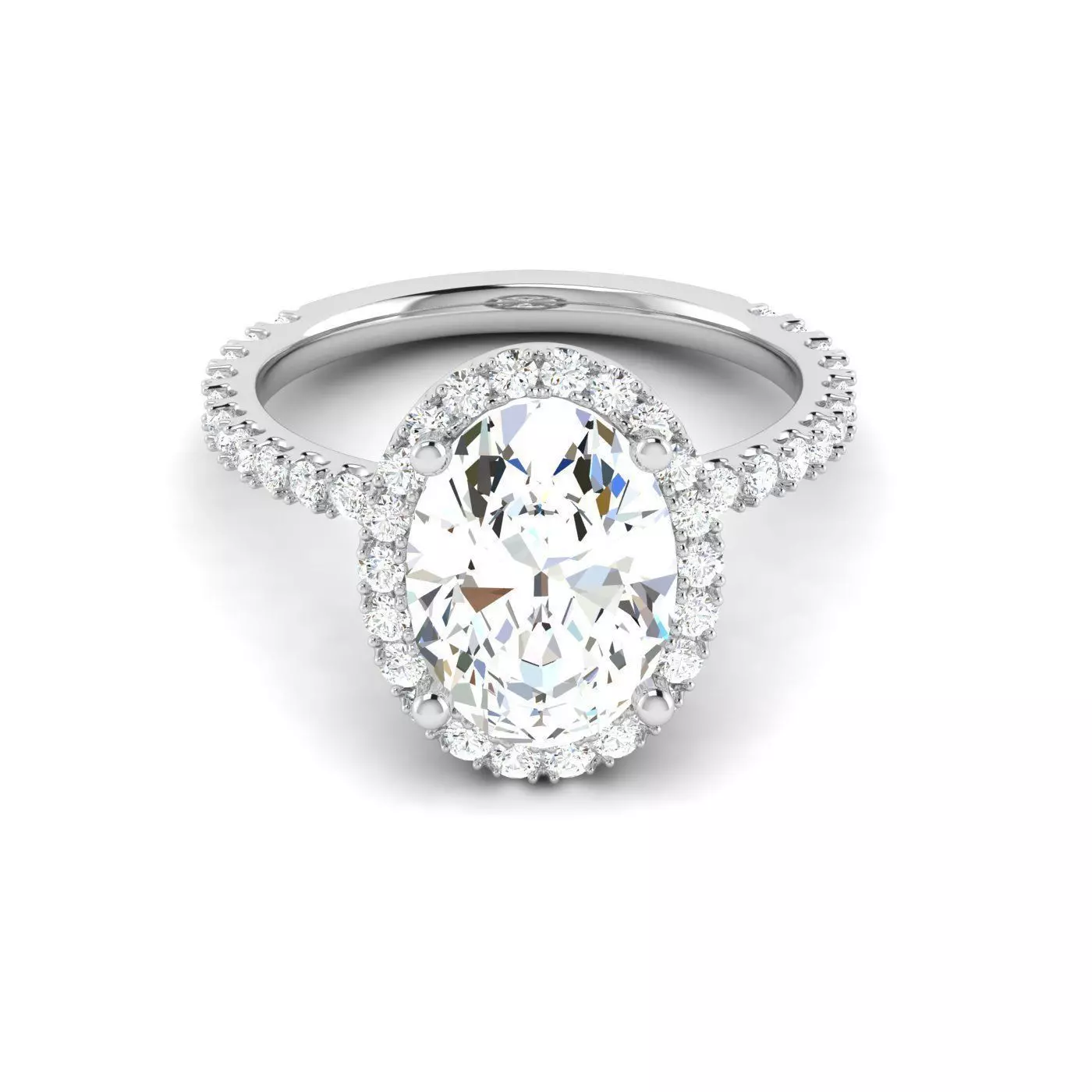 OVAL RING 3D print model_0