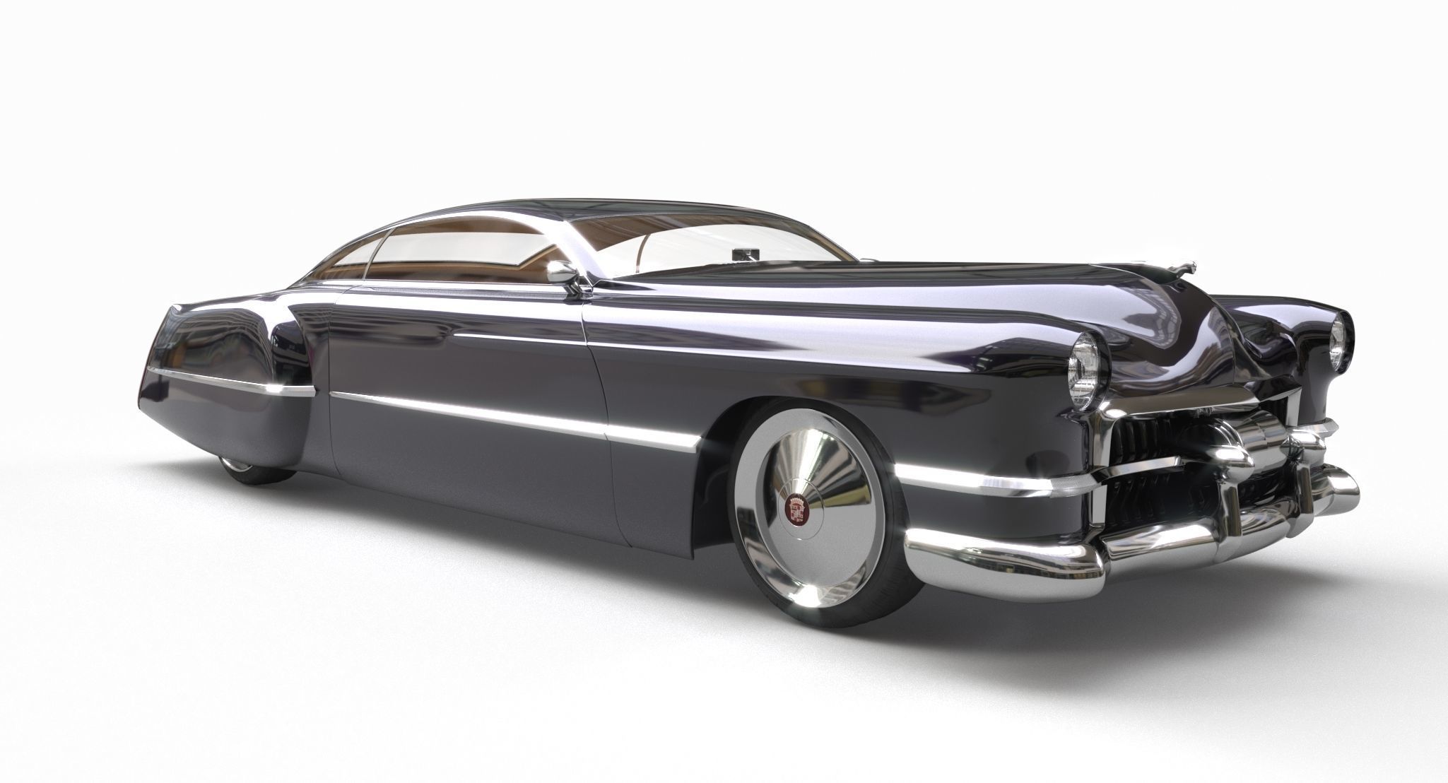 Cadzzila Hot Rod 3D model_2