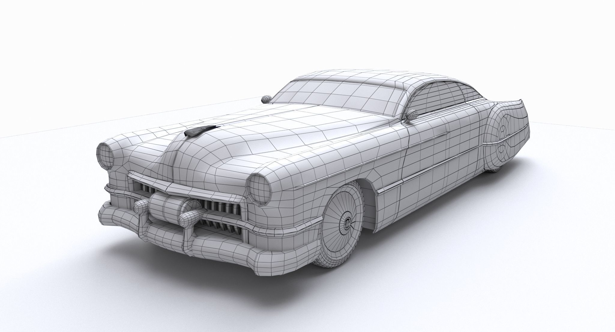 Cadzzila Hot Rod 3D model_12