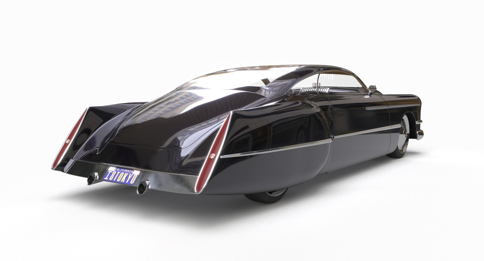 Cadzzila Hot Rod 3D model_3