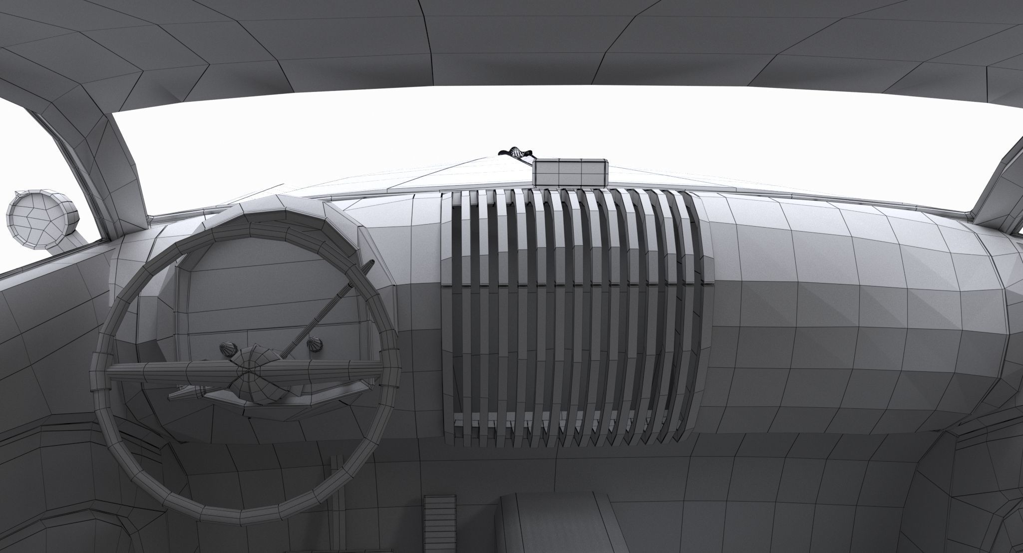 Cadzzila Hot Rod 3D model_26