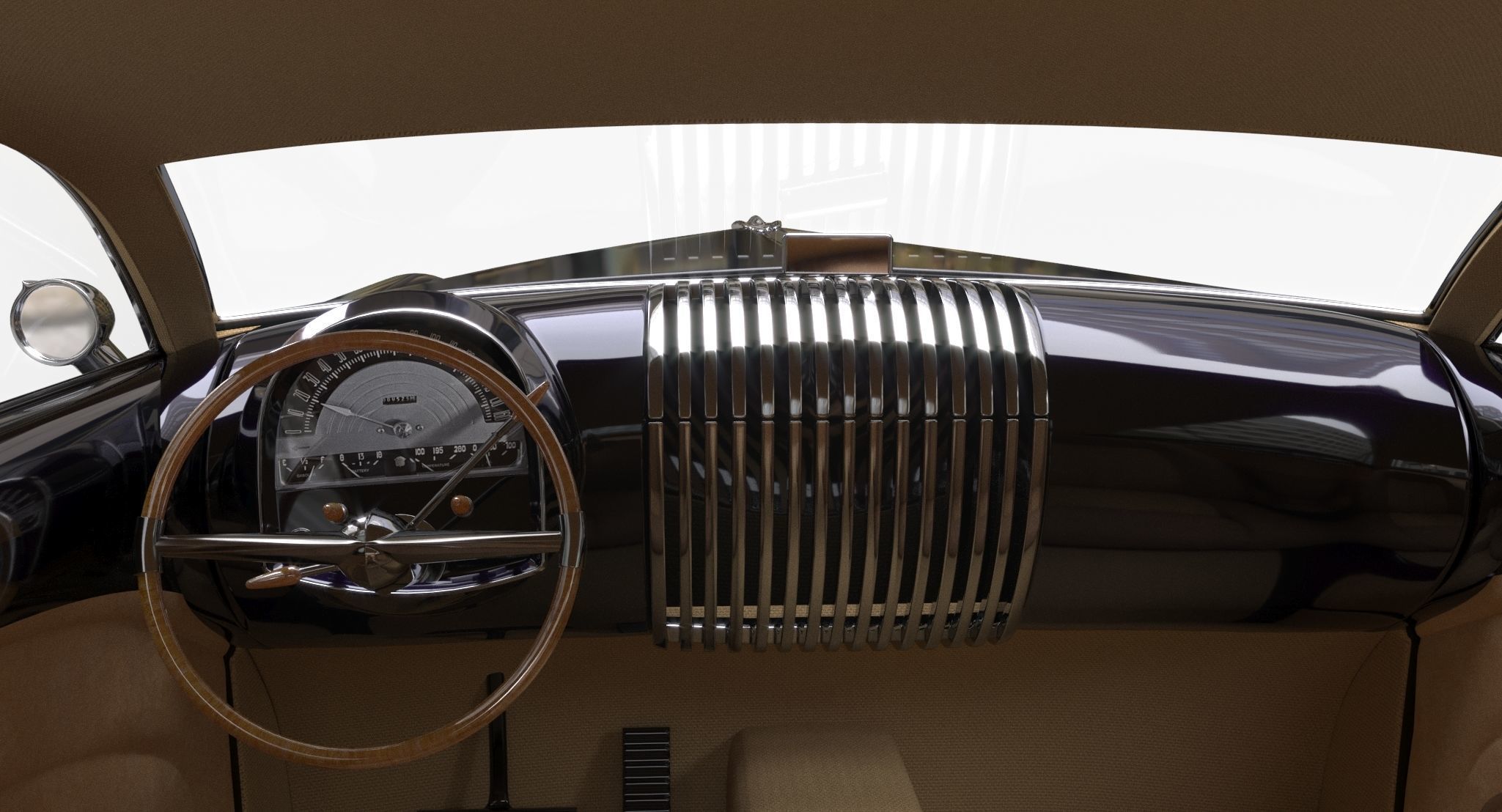 Cadzzila Hot Rod 3D model_7