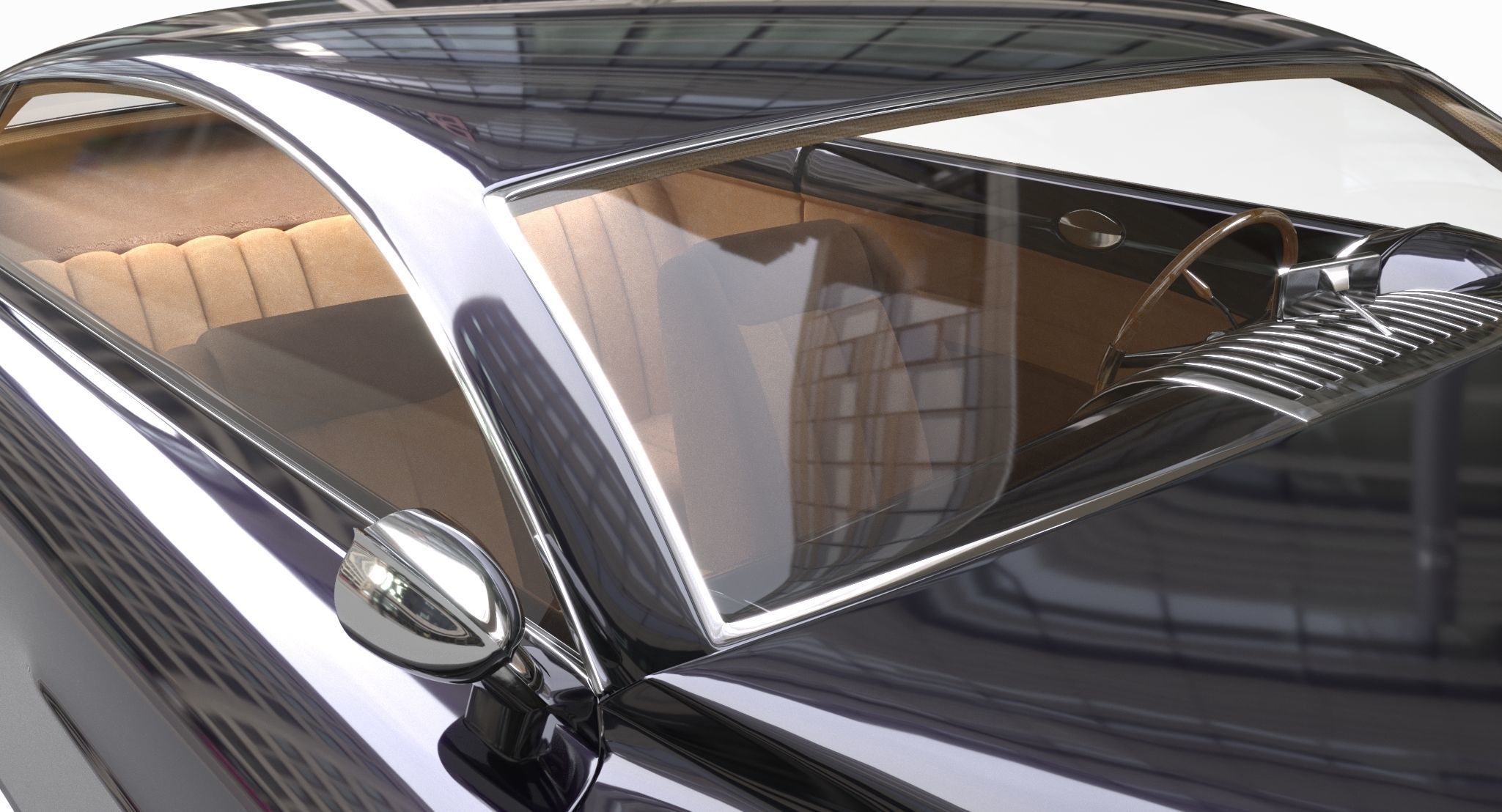 Cadzzila Hot Rod 3D model_9