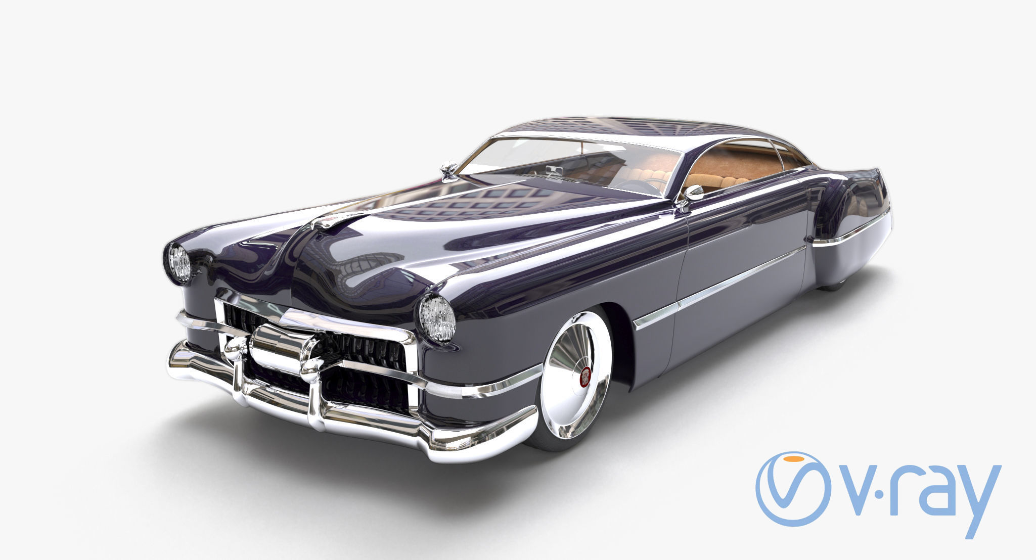 Cadzzila Hot Rod 3D model_1