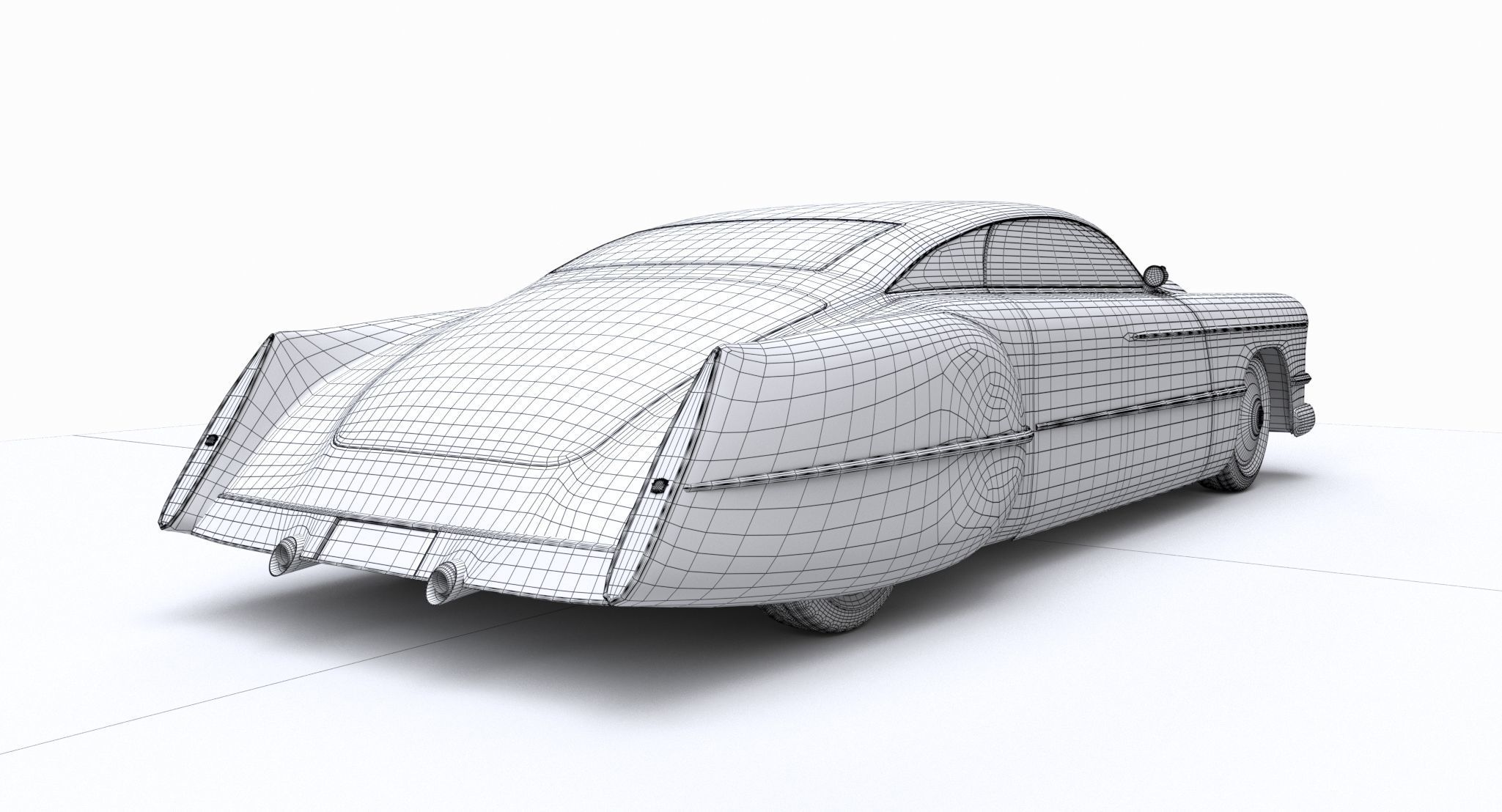 Cadzzila Hot Rod 3D model_15