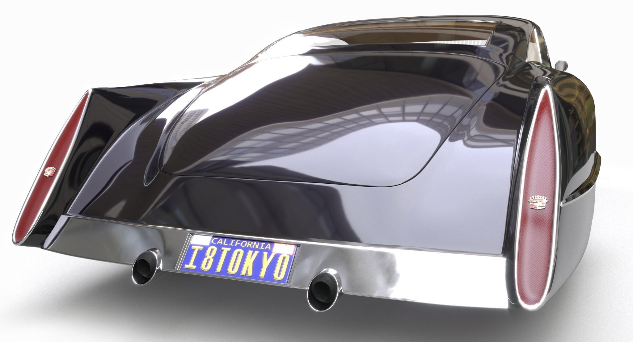 Cadzzila Hot Rod 3D model_10