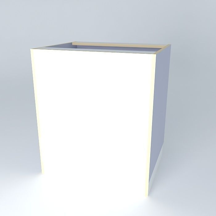 S2D1FDHC cabinet with wooden top Free 3D model_1