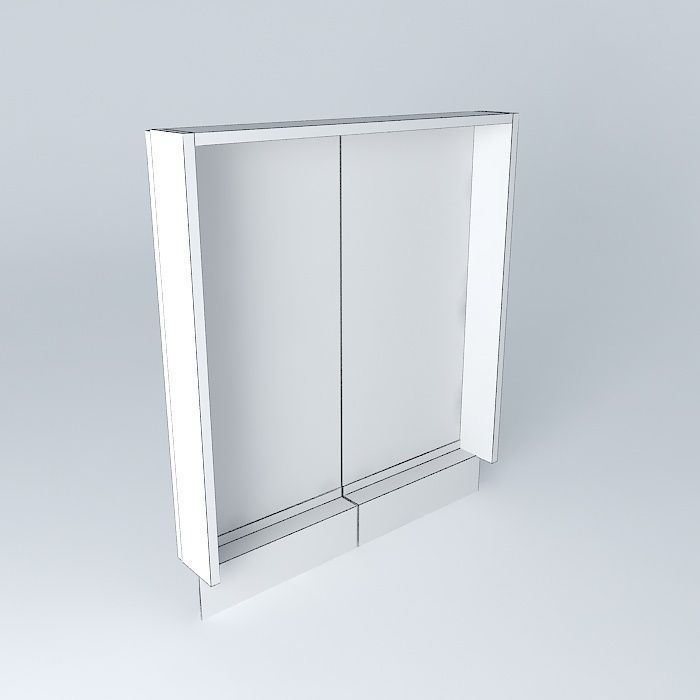 S2D0FDHC1 led cabinet Free 3D model_4