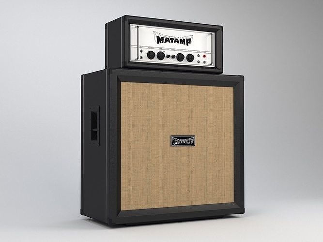 Matamp GT120 Vintage Guitar Amplifier 3D model