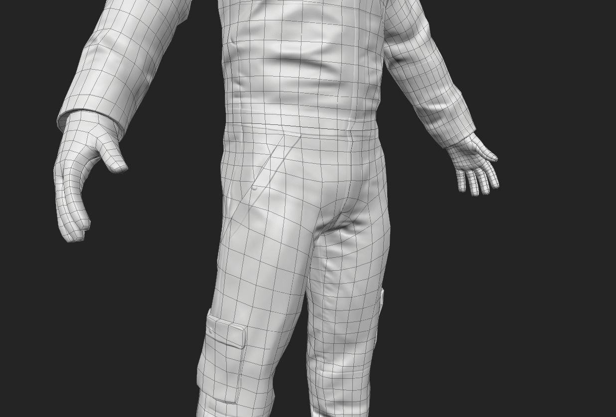 Street Cleaner Low-poly 3D model_15