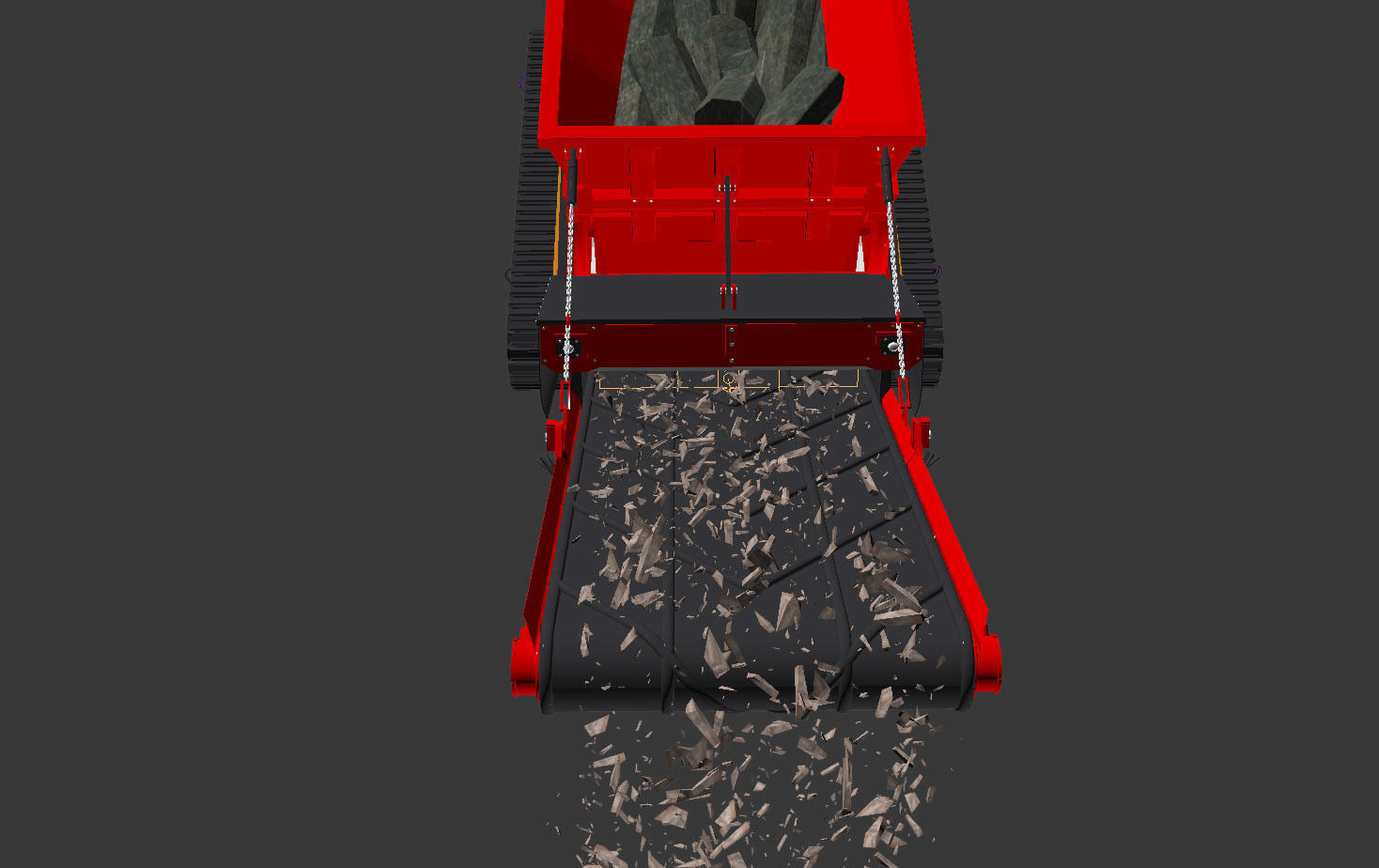 Shredder wood  3D model_13
