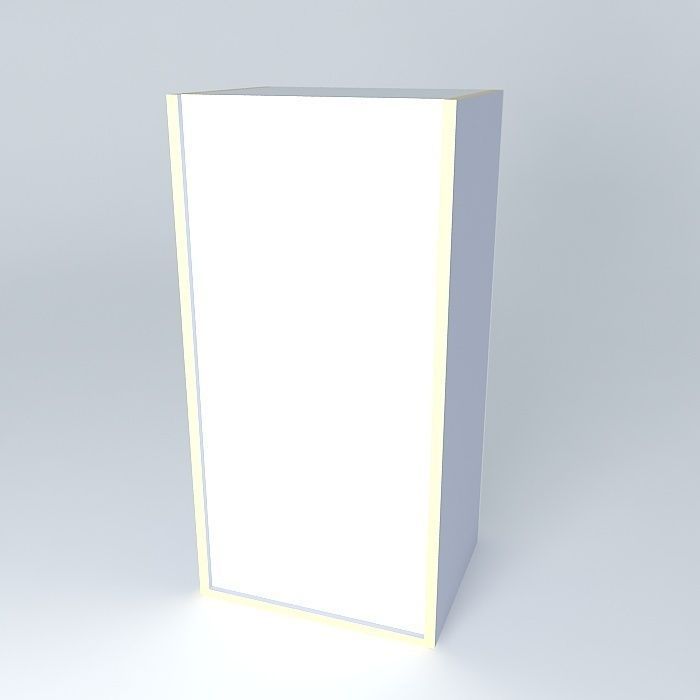 W1D box Free 3D model_1