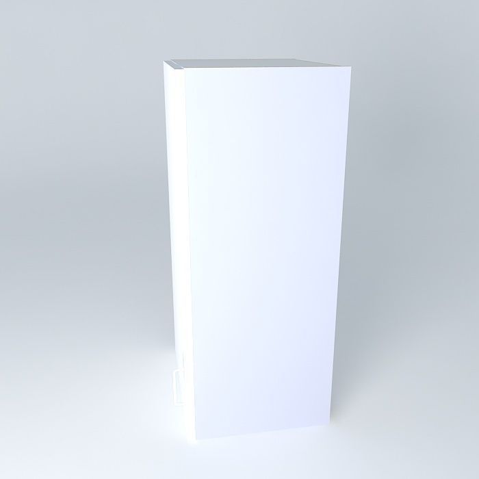 W1D box Free 3D model_2