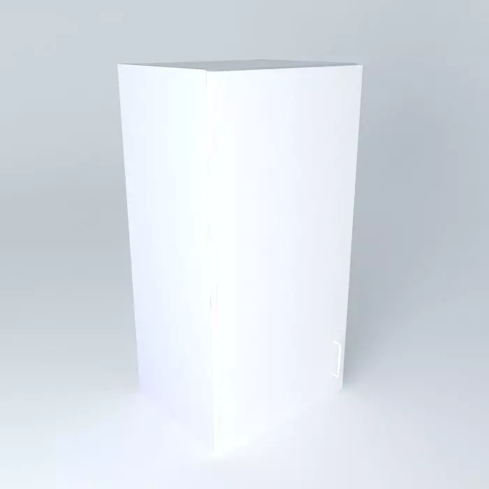 W1D box Free 3D model_0