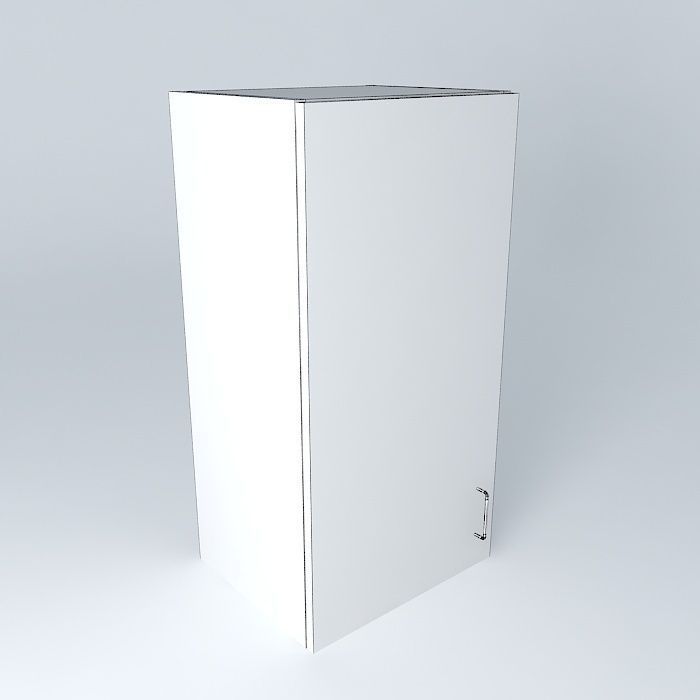 W1D box Free 3D model_3