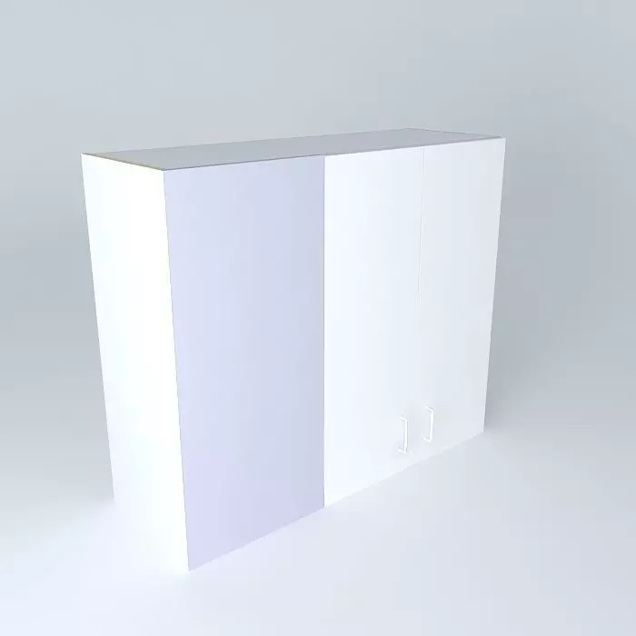 WB2D cube Free 3D model_0
