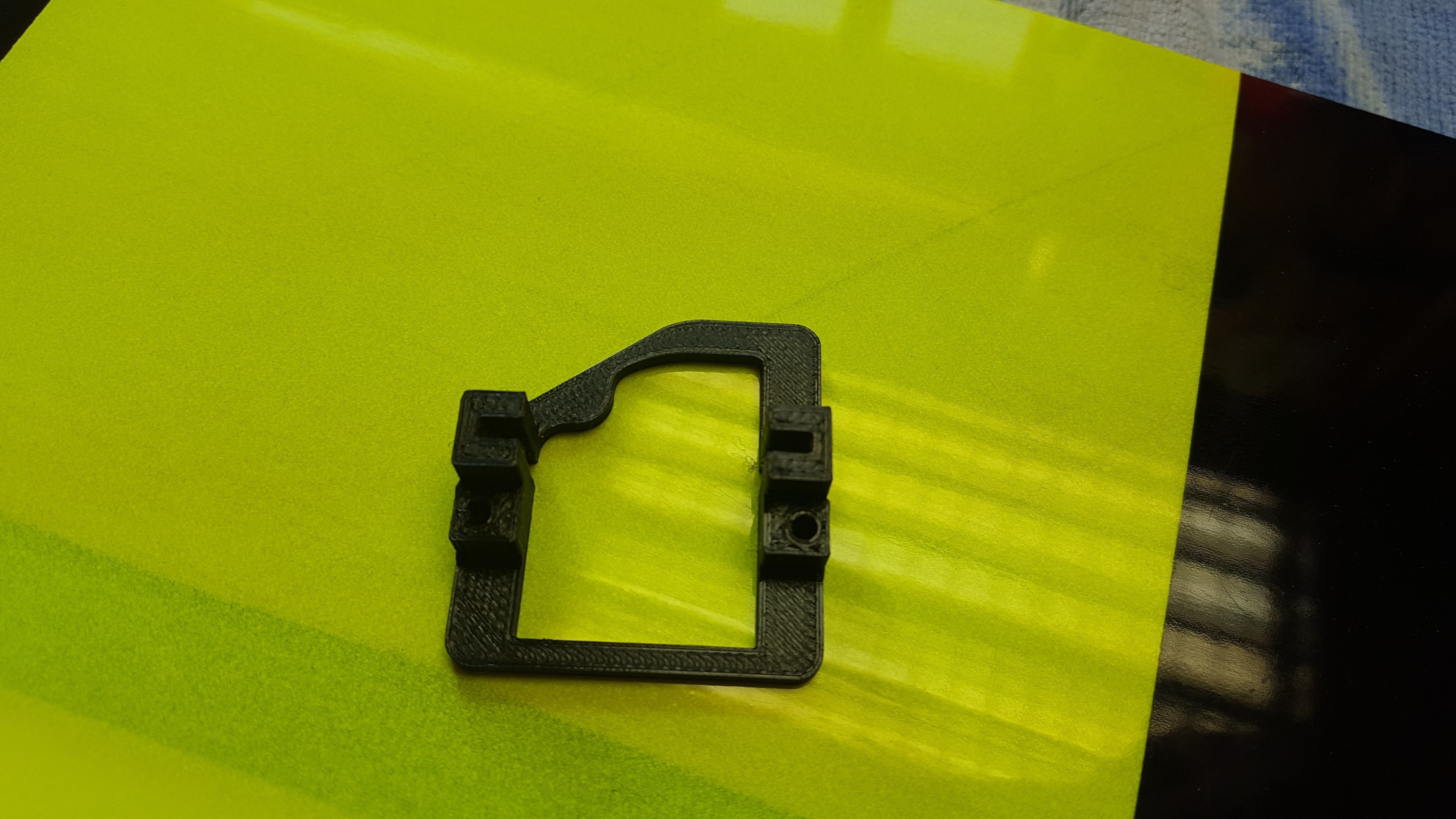 Wing servo holder for HITEC HS-5065 MG or similar 3D print model_2