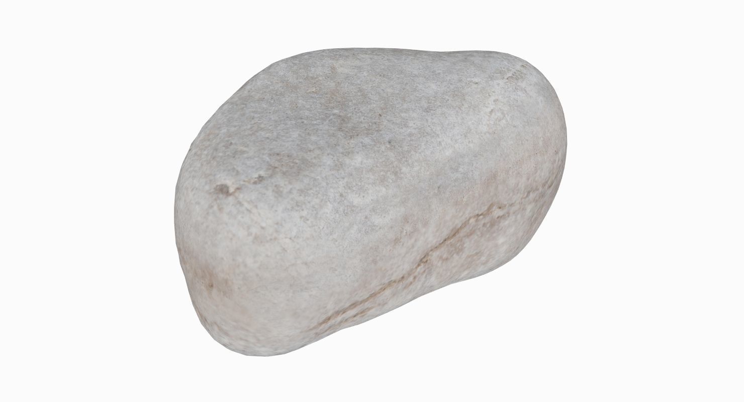 Generic Sedimentary Rock 3D model_6