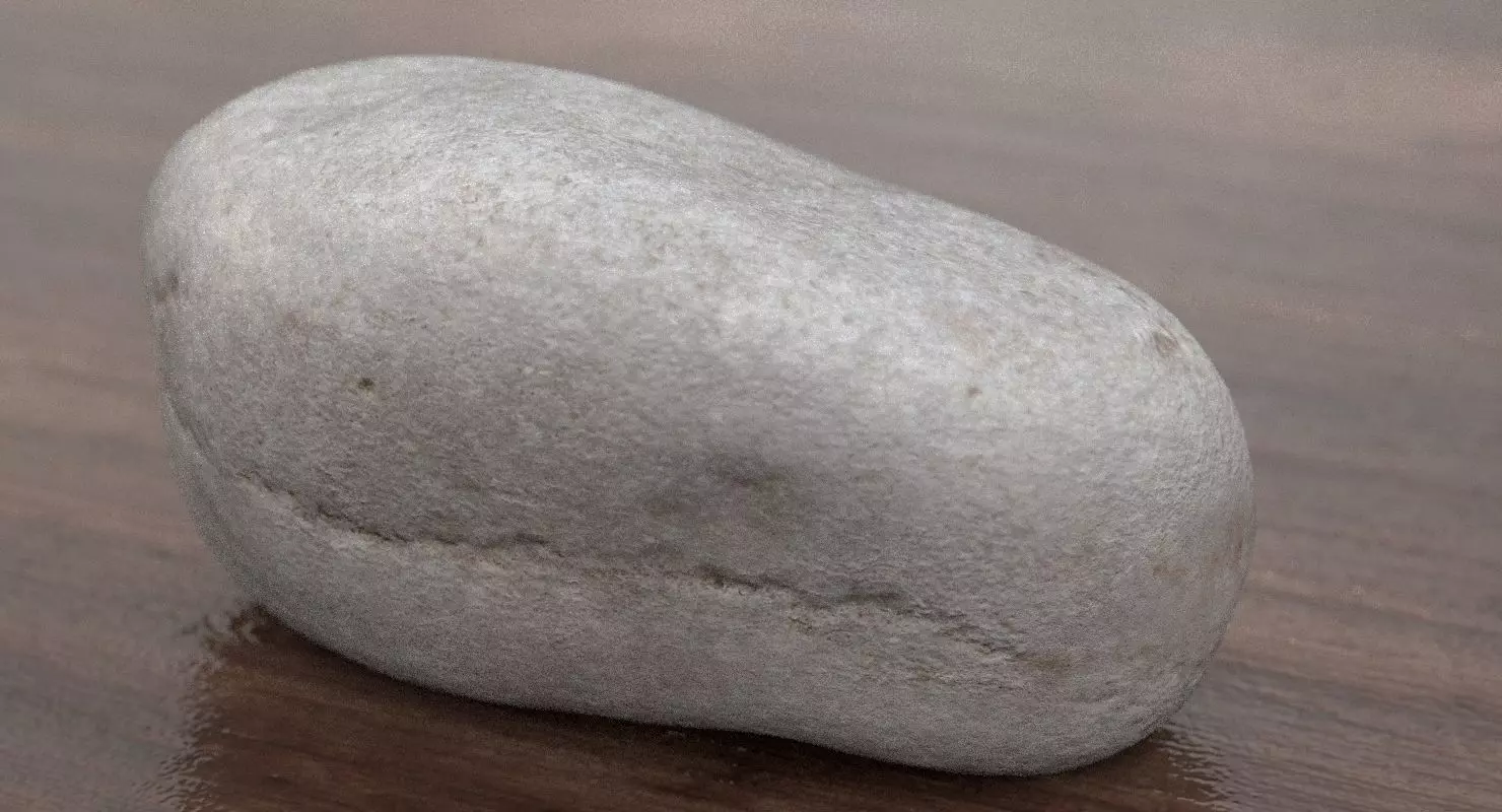 Generic Sedimentary Rock 3D model_0